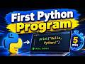 Python Tutorial for Beginners 🔥 Build Your First Python Program in Just 5 Minutes