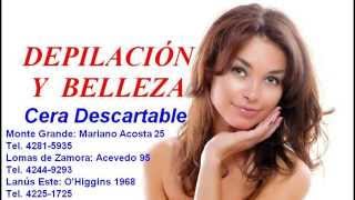 DEPILACIÓN Y BELLEZA Depilación con Cera Descartable.