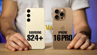 Samsung Galaxy S24 Plus Vs iPhone 16 Pro