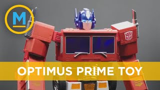 Hasbro releases incredible high-tech Optimus Prime toy that can transform itself | Your Morning