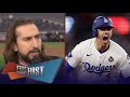 FIRST THINGS FIRST | Nick Wright reacts to Dodgers at Yankees - Tonight at 7 ET on Fox