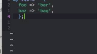 cperl-mode needs the trailing comma