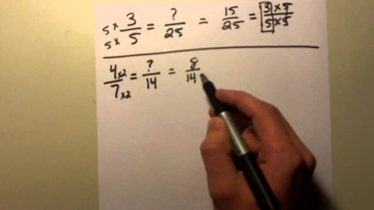 Mystery Number Fractions Youtube