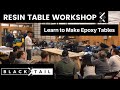 Resin Table Workshop—Learn to Make Epoxy Tables—Woodworking Classes