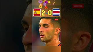 Spain vs Costa Rica FIFA World Cup 2022 Match Highlights #football #shorts #viral 😎🔥😭