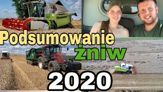 #376- Podsumowanie żniw 2020! Jak chodził Claas Medion 310? Jak plony? Do następnych żniw!