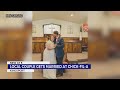 Kingsport couple gets married at Chick-fil-A