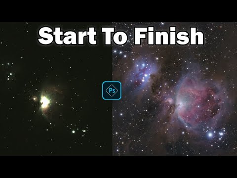 How To Do Astrophotography Image Processing Orion Youtube