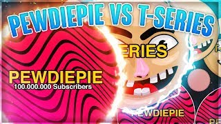 AGMA.IO PEWDIEPIE VS T-SERIES *POWERUPS VS BOTS* - Who will win?!