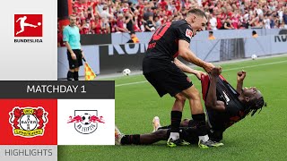 Crazy Spectacle At Season Start | Leverkusen - RB Leipzig 3-2 | Highlights | MD 1 – Bundesliga 23/24