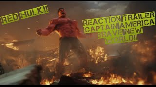 INI BARU MCU YANG SEBENARNYA!!!REACTION TRAILER 'CAPTAIN AMERICA BRAVE NEW WORLD'