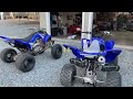 new yamaha raptor 700r vs 1st gen raptor 700r part 1