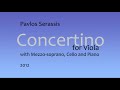 pavlos serassis concertino for viola 2012