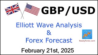 GBP USD Elliott Wave Analysis | Forex Forecast | February 21, 2025 | GBPUSD Analysis Today