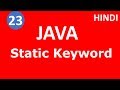 Static keyword in java | Part - 23 | Java Tutorial for Beginners | Tech Talk Tricks