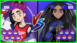 Pokémon Battle Pedia: Kieran Vs Geeta