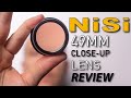 NiSi 49mm Close Up Lens Review - BEST NEW BUDGET MACRO Lens?! | Studio & Field Test