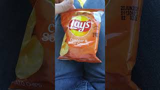 Lay's Cheddar \u0026 Sour Cream Chips Review