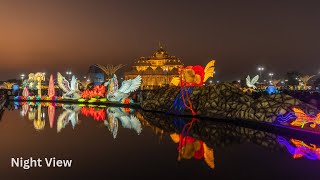 Pramukh Swami Maharaj Shatabdi Mahotsav Night View In Ahmedabad | PMS 100 Nagar