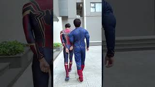 The Hulk Saved Spiderman From Superman #funny #shorts