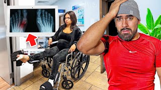 Taliya BROKE HER FOOT, We Rushed to the Hospital😢💔