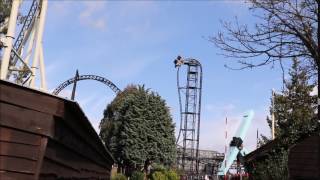 SAW THE RIDE ACCIDENT!! THORPE PARK