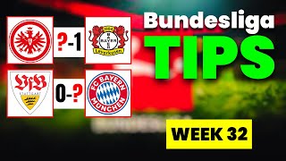 ACCURATE Germany Bundesliga Predictions for Week 32