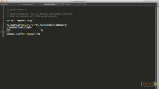 Node Tutorial: Asynchronous Programming and Nonblocking I/O | packtpub.com