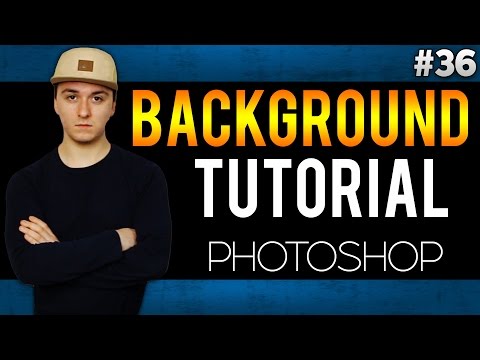 Adobe Photoshop CC: How To Add A Black Background EASILY! - Tutorial #36 Adobe Photoshop CC: How To Add A Black Background EASILY! - Tutorial #36