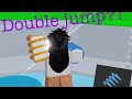 How do double jump with the low gravity coil?! (Roblox tower of hell)