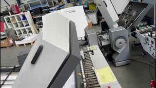 Heidelberg Stahl TH82 442 all buckle folding machine from 2007 in production