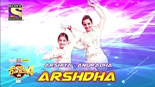 Sanchit Arshiya and Anuradha new promo | Super Dancer Chapter 4 | Arshiya new promo Super Dancer 4 |