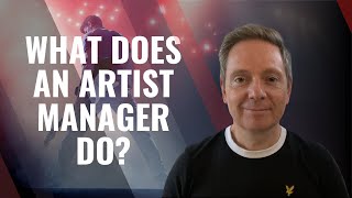 What Does A Music Artist Manager Do?