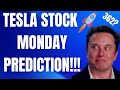 🔥TESLA STOCK MONDAY PREDICTION! TSLA, SPY, NVDA, ES, QQQ, BTC, NQ, COIN, META & MSFT PREDICTIONS!  🚀