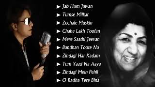 Golden Collection of Lata Mangeshkar & Shabbir Kumar   Evergreen Bollywood Songs#lata#sabbirkumar❤️