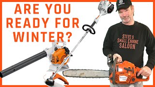 How To Winterize a Chainsaw, Weedeater, Blower or Trimmer