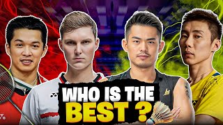 Top 10 Greatest Men's Singles Badminton Players Of  All Time| World's Top Badminton Stars