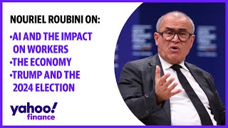 Nouriel Roubini discusses the AI threat to workers, 2024 election, climate change, and the economy
