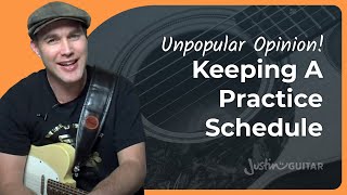 Guitar Practice Schedule - Why and How