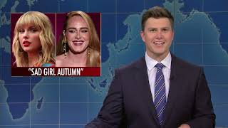 SNL Weekend Update - Jonathan Majors & Taylor Swift