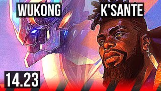 WUKONG vs K'SANTE (TOP) | KR Grandmaster | 14.23