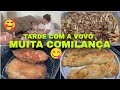 PASSEI A TARDE COM A VOVÓ! FIZ COMIDA CASEIRA PRA TODA FAMÍLIA! / PÃO DE MANDIOCA/ cantinho da Malu