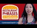 All Restaurant Phrases You Need in Cantonese Learn Cantonese in 15 Minutes!