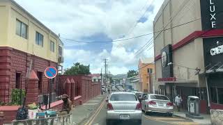 Driving Antigua Barbuda | Cedar Valley, Fryes Hill Rd, St. John's and All Saints Rd, 13th May 2022