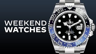 2021 Rolex GMT Master II: Batman + Oyster Bracelet! Preowned Watches From Omega, Patek, and Zenith