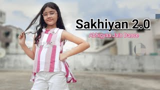 Sakhiyaan 2.0 | Dance | Abhigyaa Jain Dance | Akshay Kumar |Maninder  Buttar| BellBottom | Sakhiyan