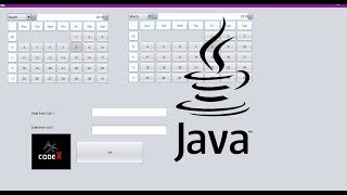 Date input by User using jCalendar:NetBeans Java Tutorial# |CodeX ARBX2019