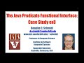 The Java Predicate Functional Interface: Case Study ex8