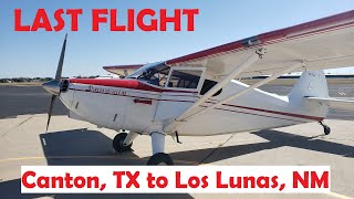 We sold our 1947 Stinson 108! - Flying from Texas to New Mexico