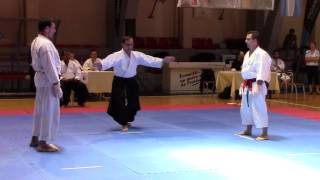 2013 ITKF Pan American Championship - Men's Team Kumite - Canada vs Argentina